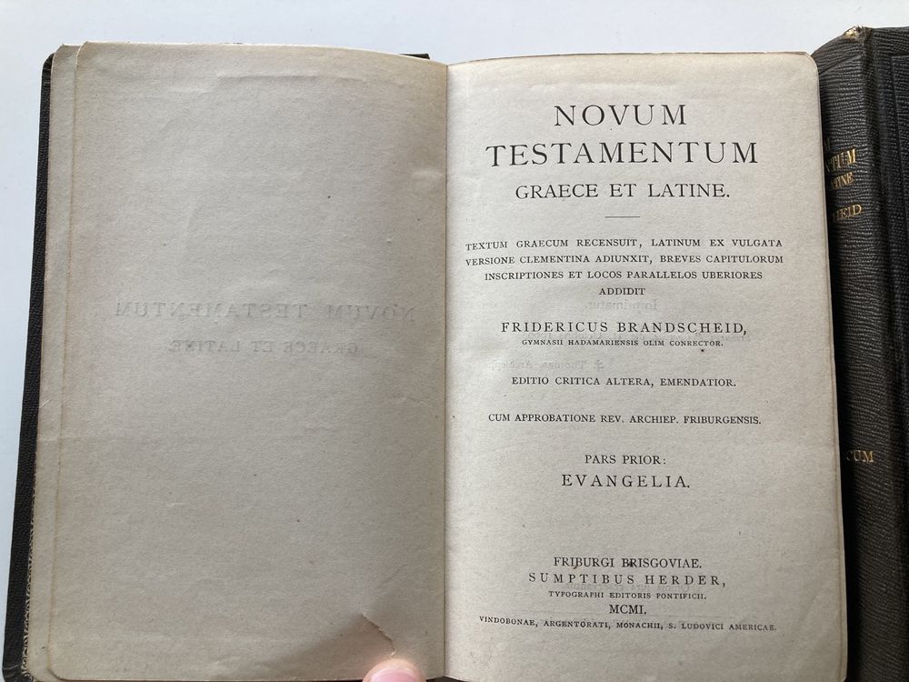 Novo Testamento - Grego e Latim