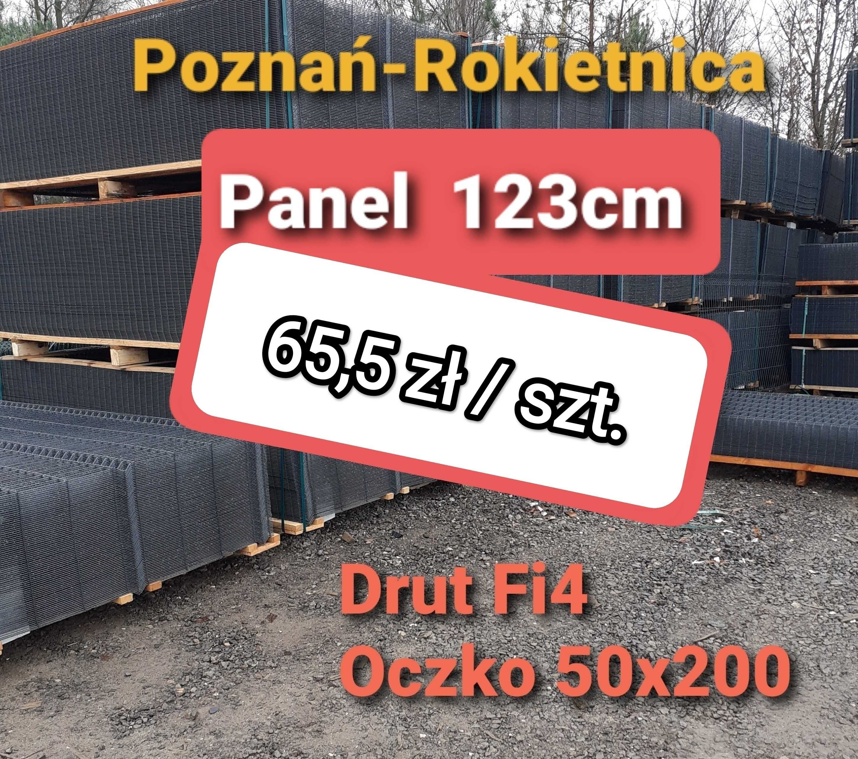 Panel ogrodzeniowy 3D fi.4 153 x 250cm antracyt RAL7016 panele płot