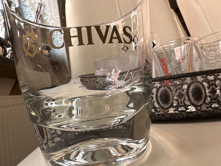 Szklo firmowe szklanki kieliszki sygnowane oryginalne 14 szt