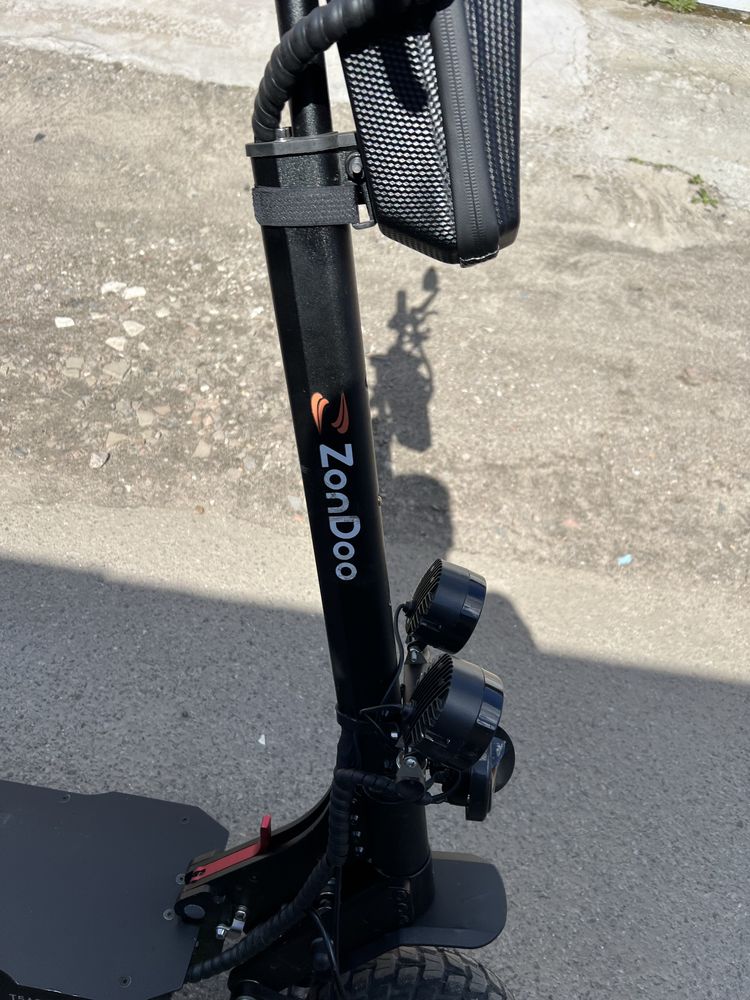 ZonDoo Zo01 52v 28.8ah Panasonic 2400w полноприводный электросамокат