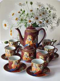 Serwis do kawy Manna piękna stara porcelana Chińska