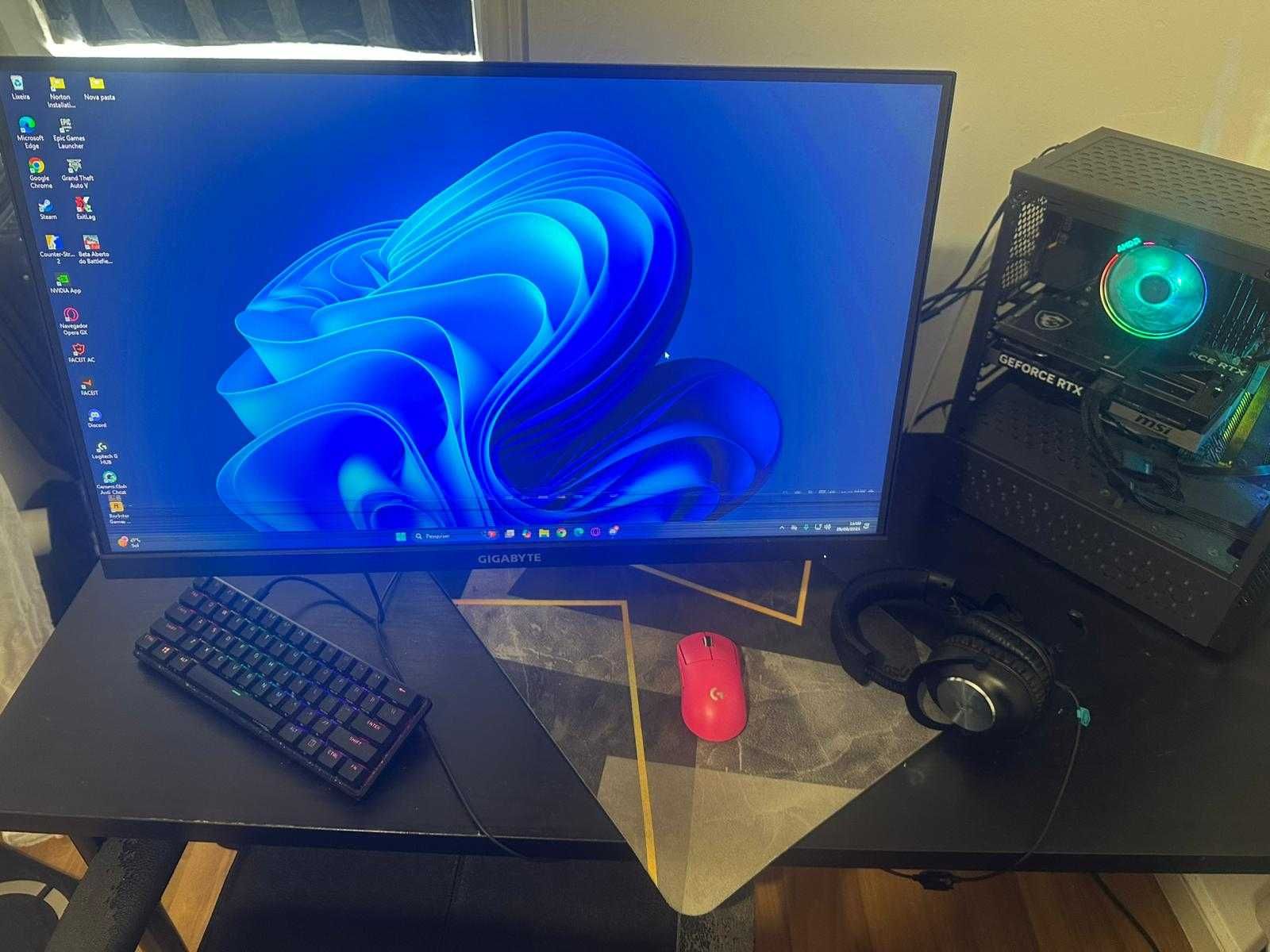 PC completo ryzen 7 5700x3d