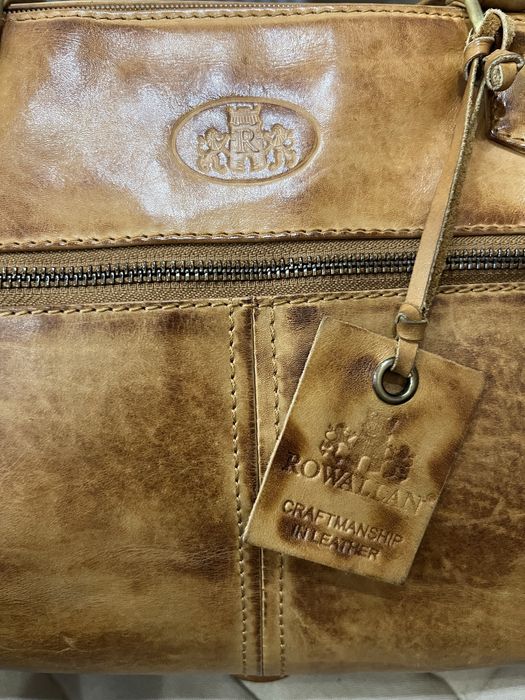 Шкіряна сумка-тоут  Rowallan