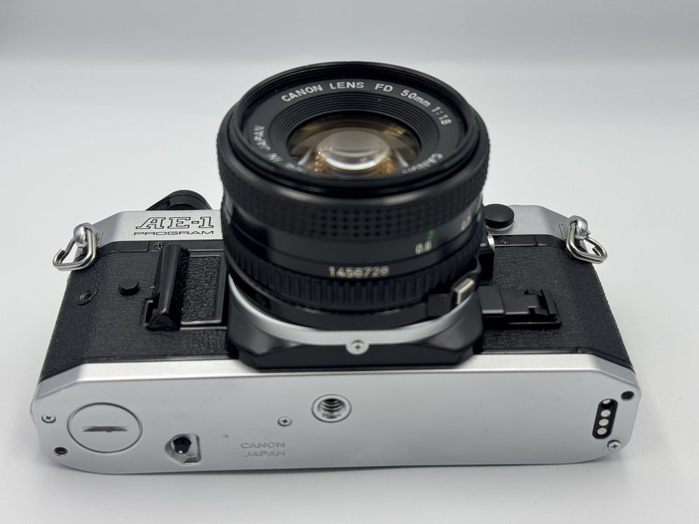 Canon Ae1 Program z 50 1.8 po serwisie nowe uszczelnienia. Bdb stan