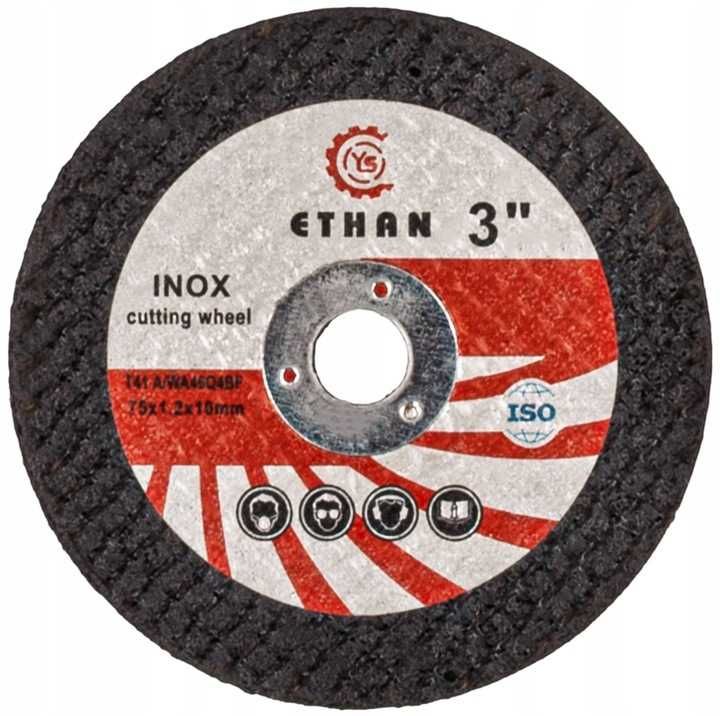 Zestaw tarcz do mini szlifierki do drewna metalu cegły betonu 75mm