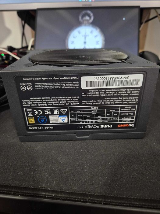 Fonte de alimentação Be quiet Pure Power 11 600 W
