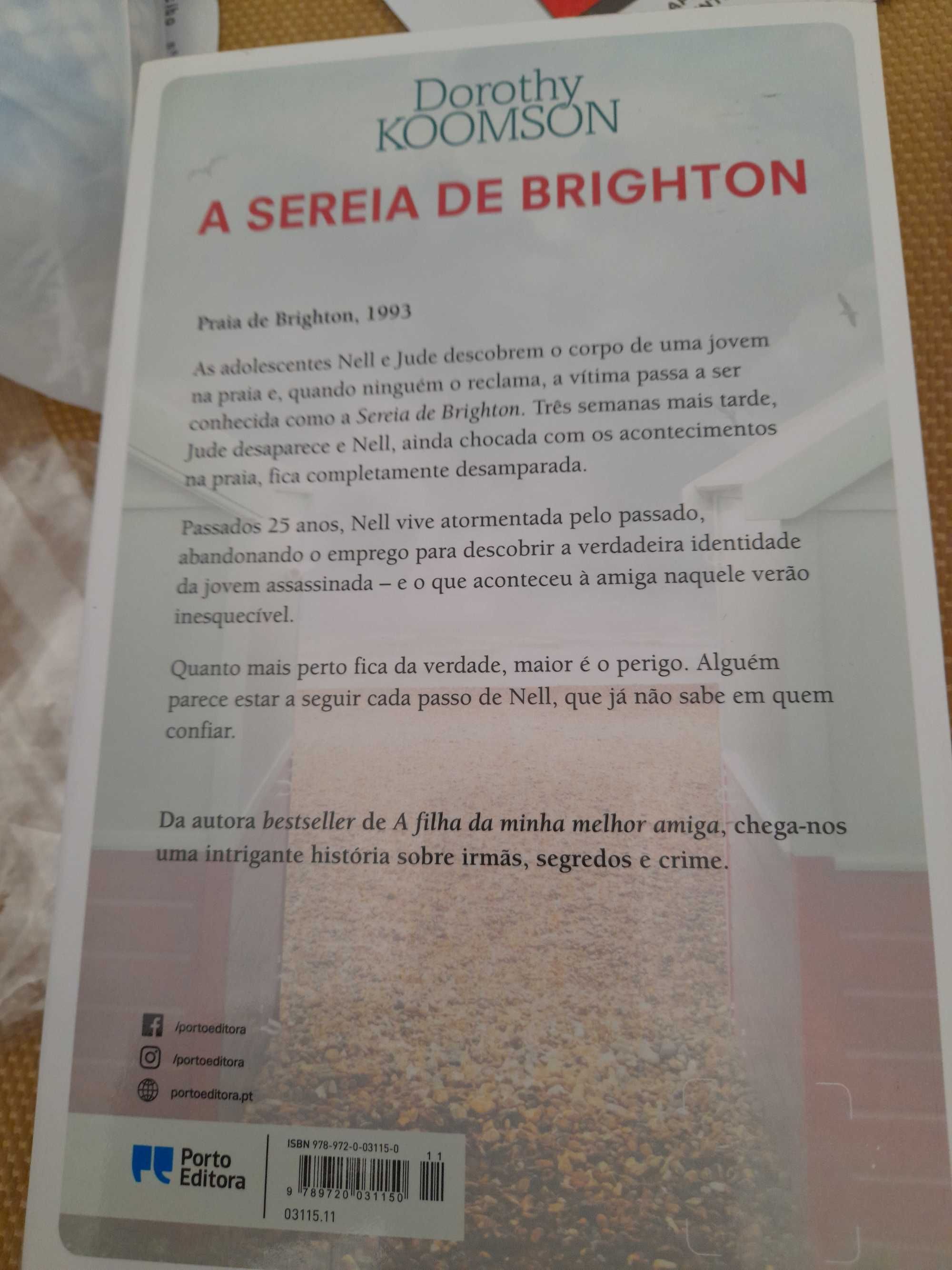 Livro "A sereia de Brighton "