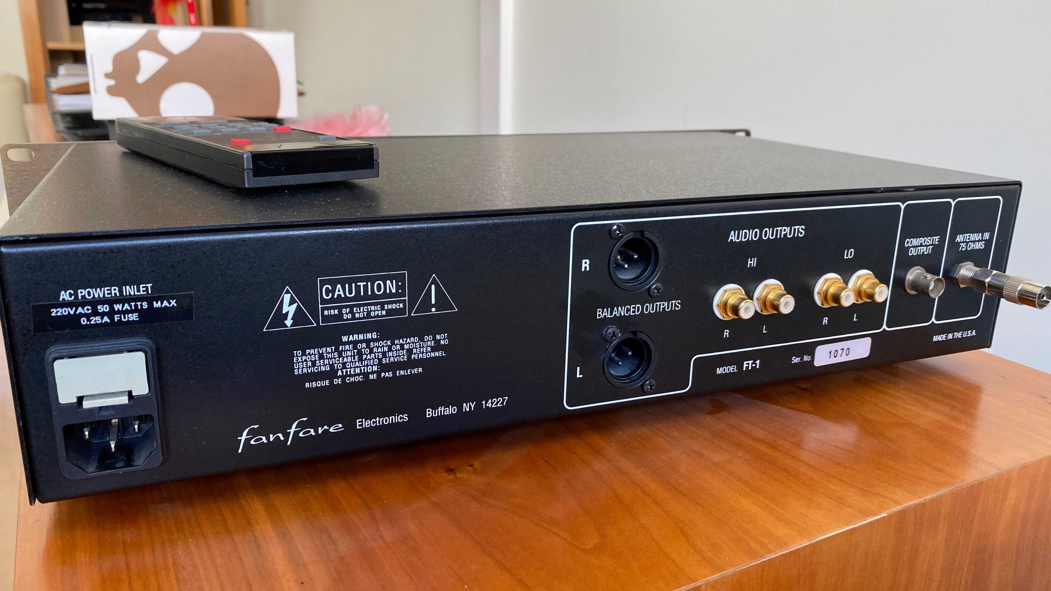 Fanfare FT-1 Rádio Sintonizador FM