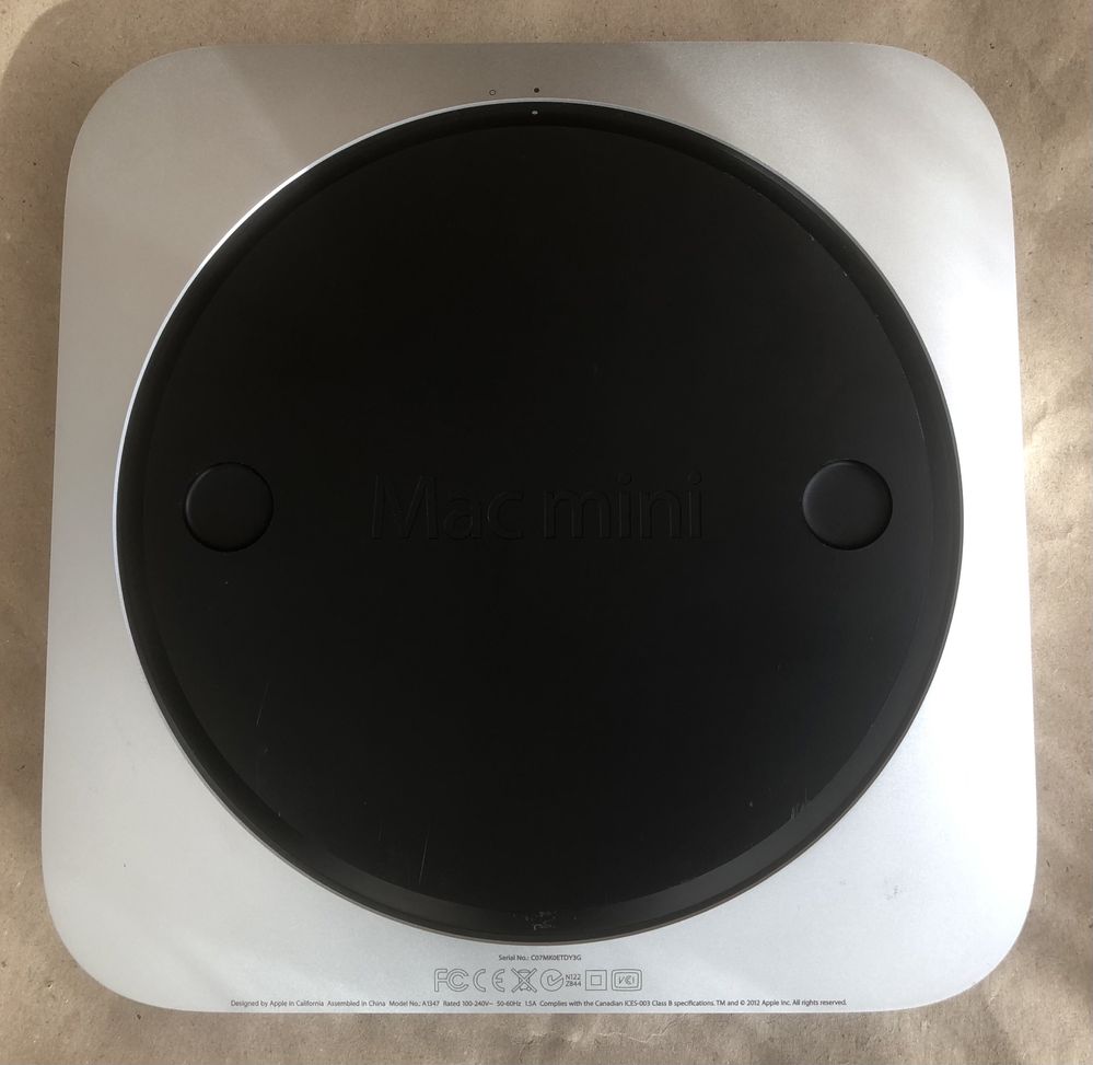 Mac Mini late 2012, і5 8Gb, 240Gb SSD