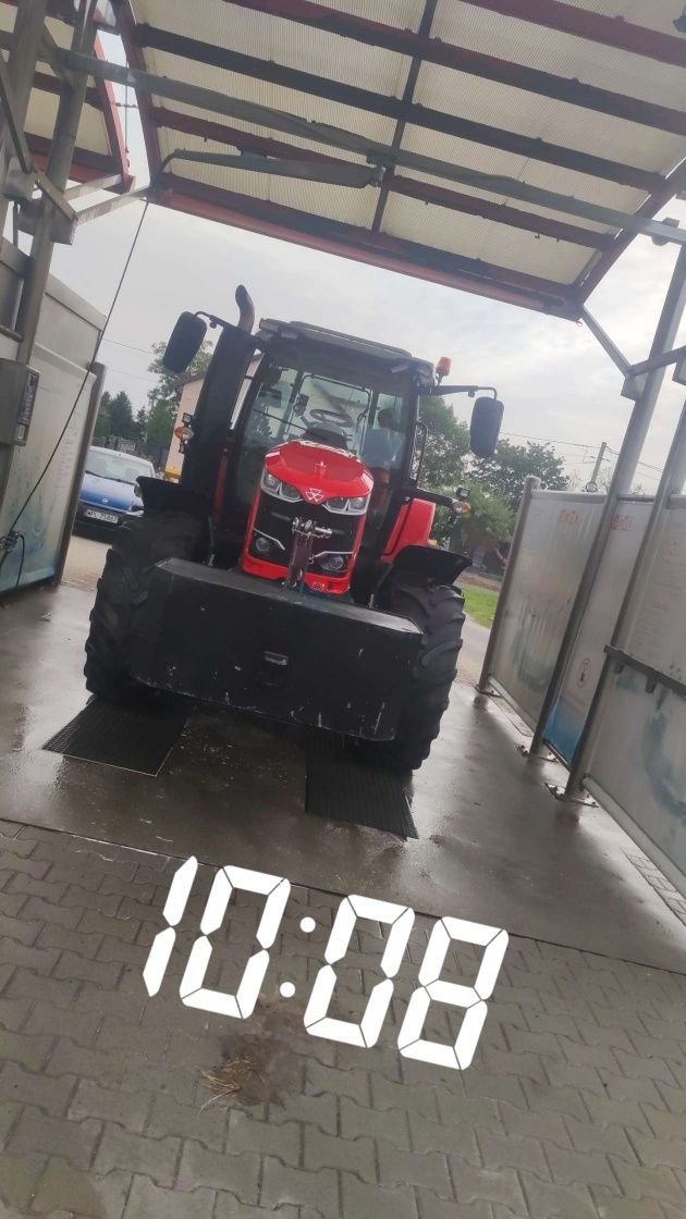 Massey Ferguson 7714S prasa owijarka likwidacja gospodarstwa