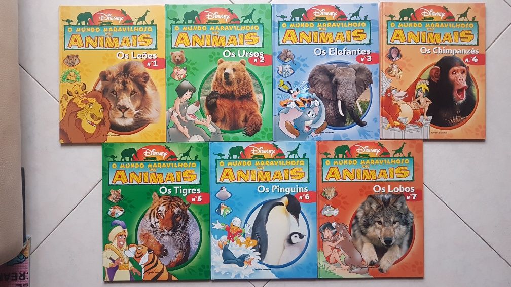 Livros criancas juvenil disney animais