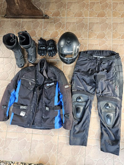 Komplet ochronny dla motocyklisty