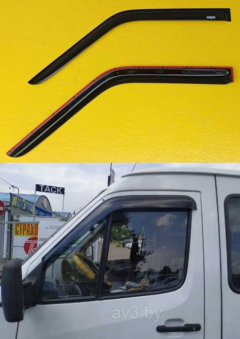 Мухобойка Дефлектор на капот на Mercedes Sprinter Спринтер 00-06р