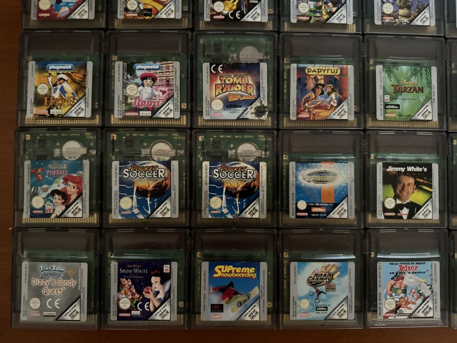 Jogos Nintendo GameBoy color