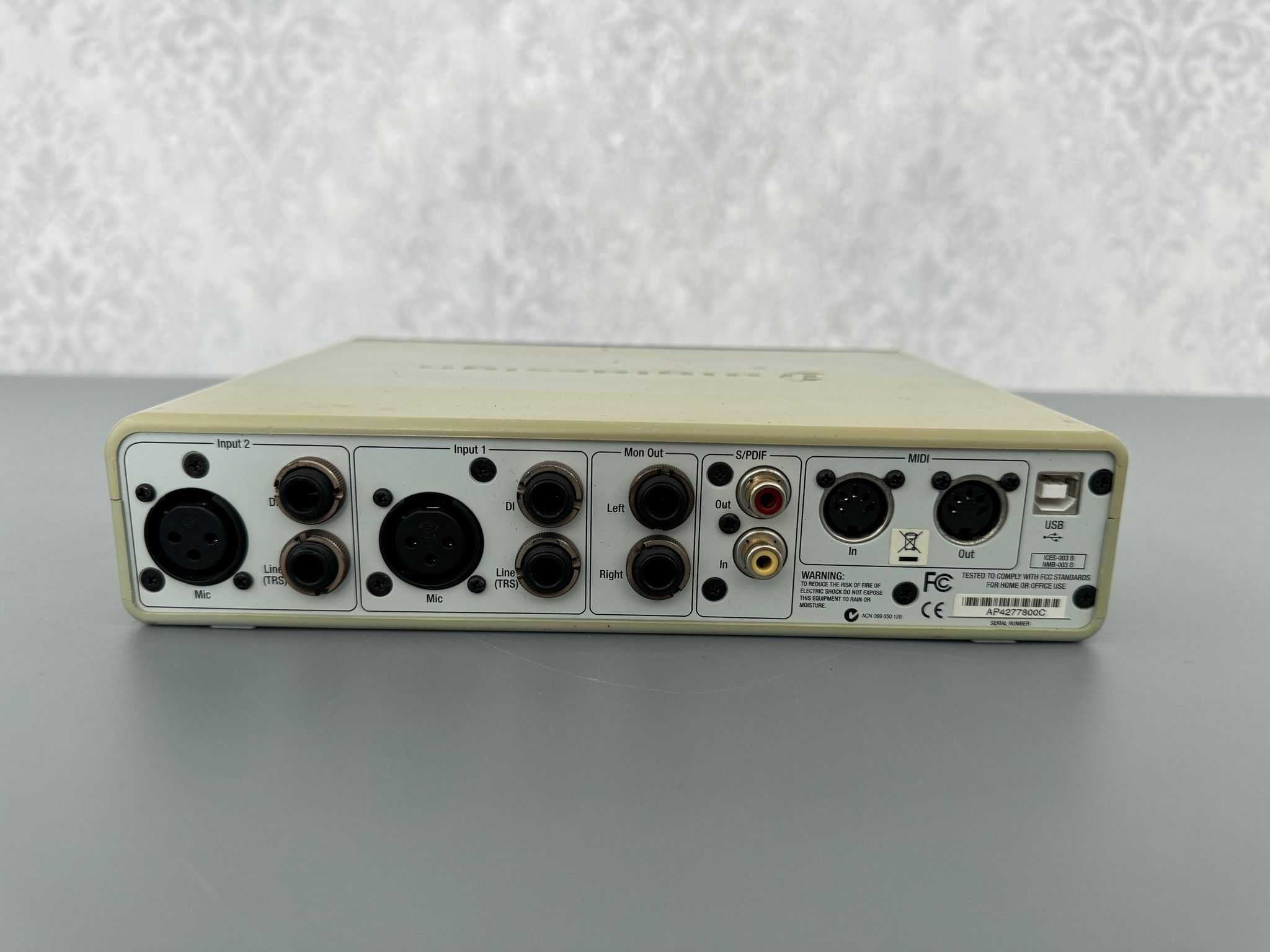 Interfejs Digidesign MIDI USB Mbox2