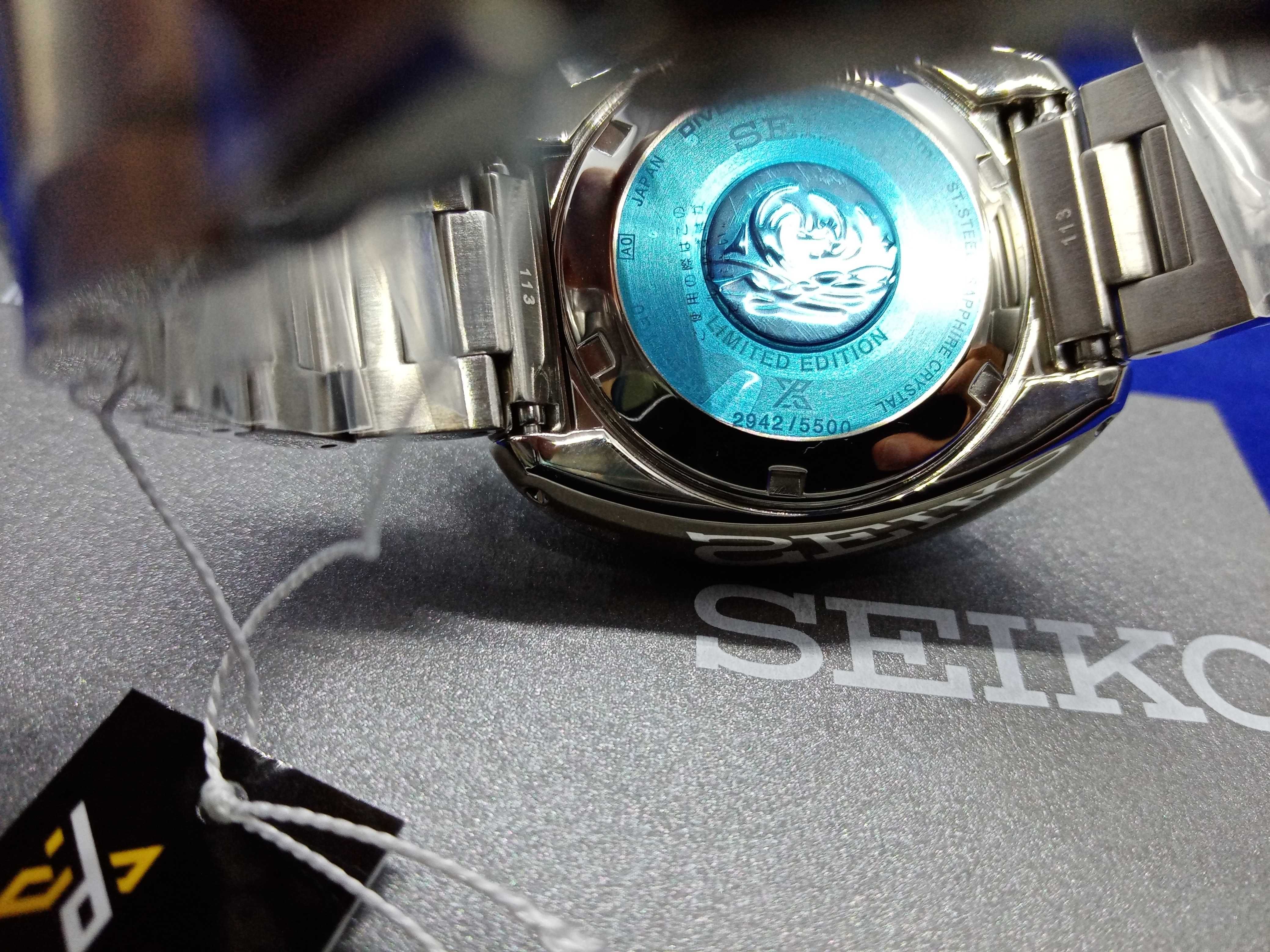 Seiko Captain Willard Azul SPB183J1 Edição Limitada 5.500 unidades