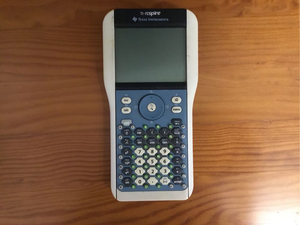 Vendo calculadora TI-Nspire com problema