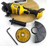 Акумуляторна безщіткова болгарка Dewalt DCG418 FlexVolt 60v 125-150mm