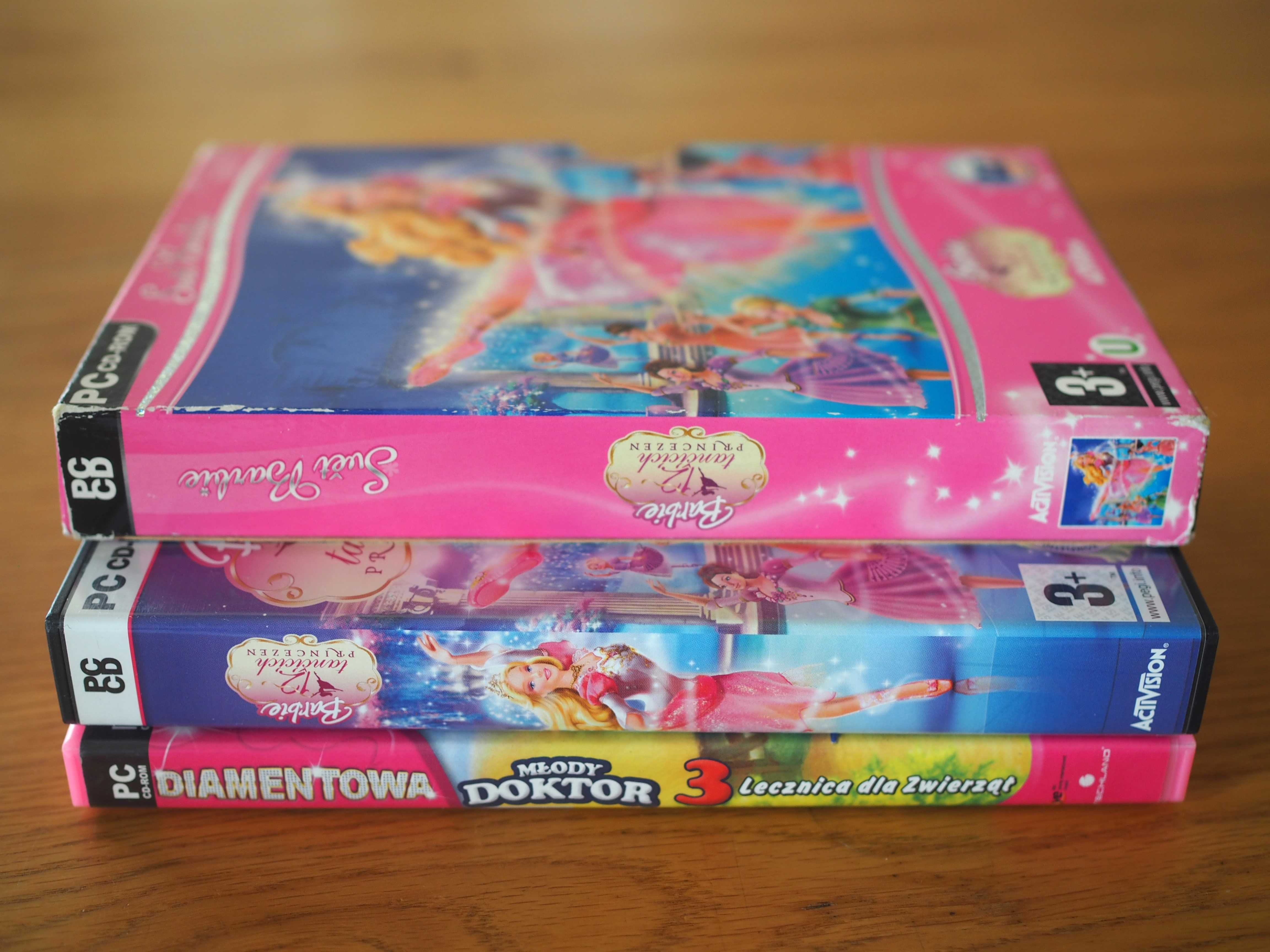 Barbie 12 tańczących księżniczek gra PC, wersja czeska, gratisy