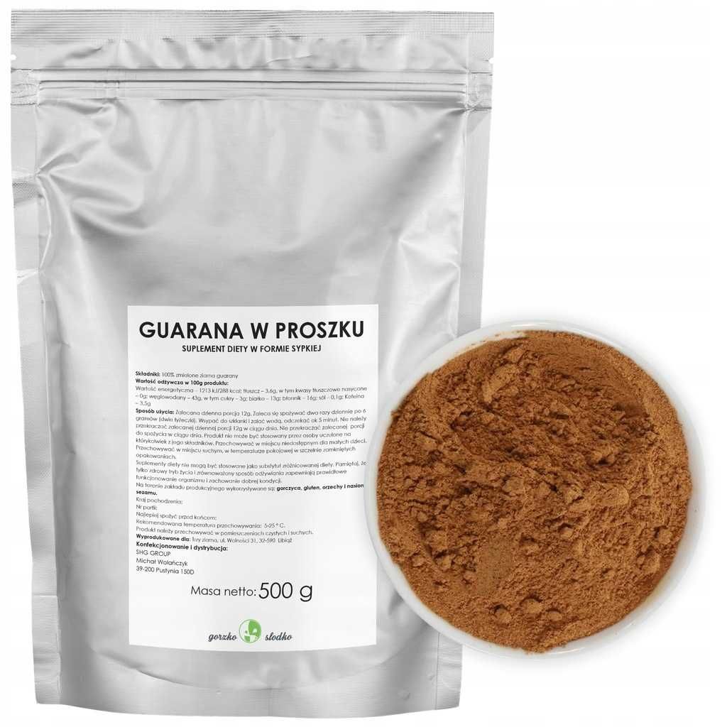 Guarana mielona 0,5 KG