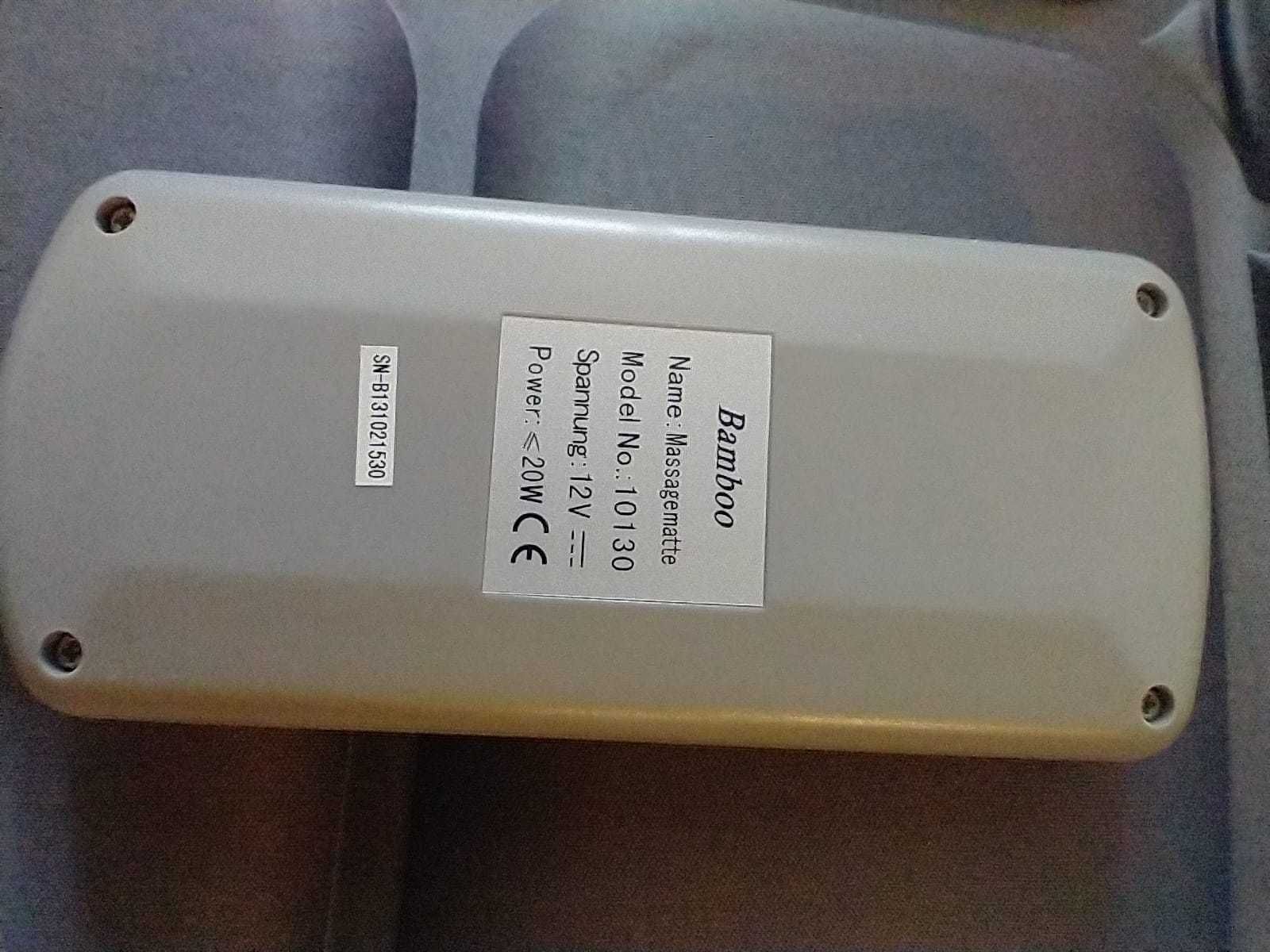 Mata masująca 2 strony bambus masaż dwustronna panterka