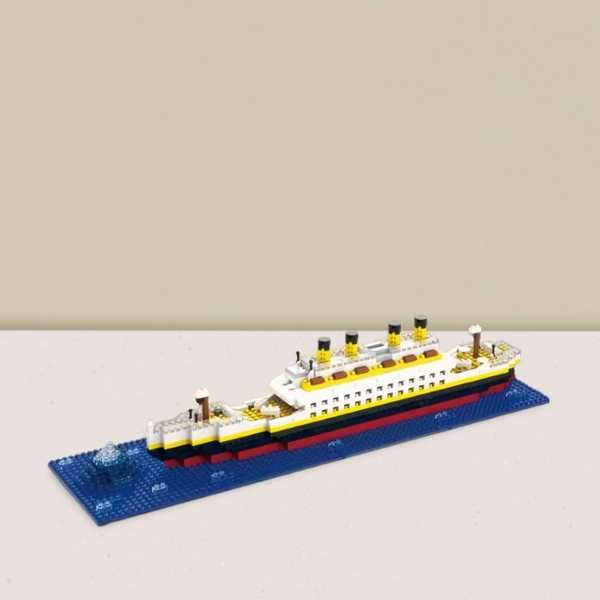 Nowe Klocki Jak Lego Titanic 607 Elementów w Oryginalnym Pudełku