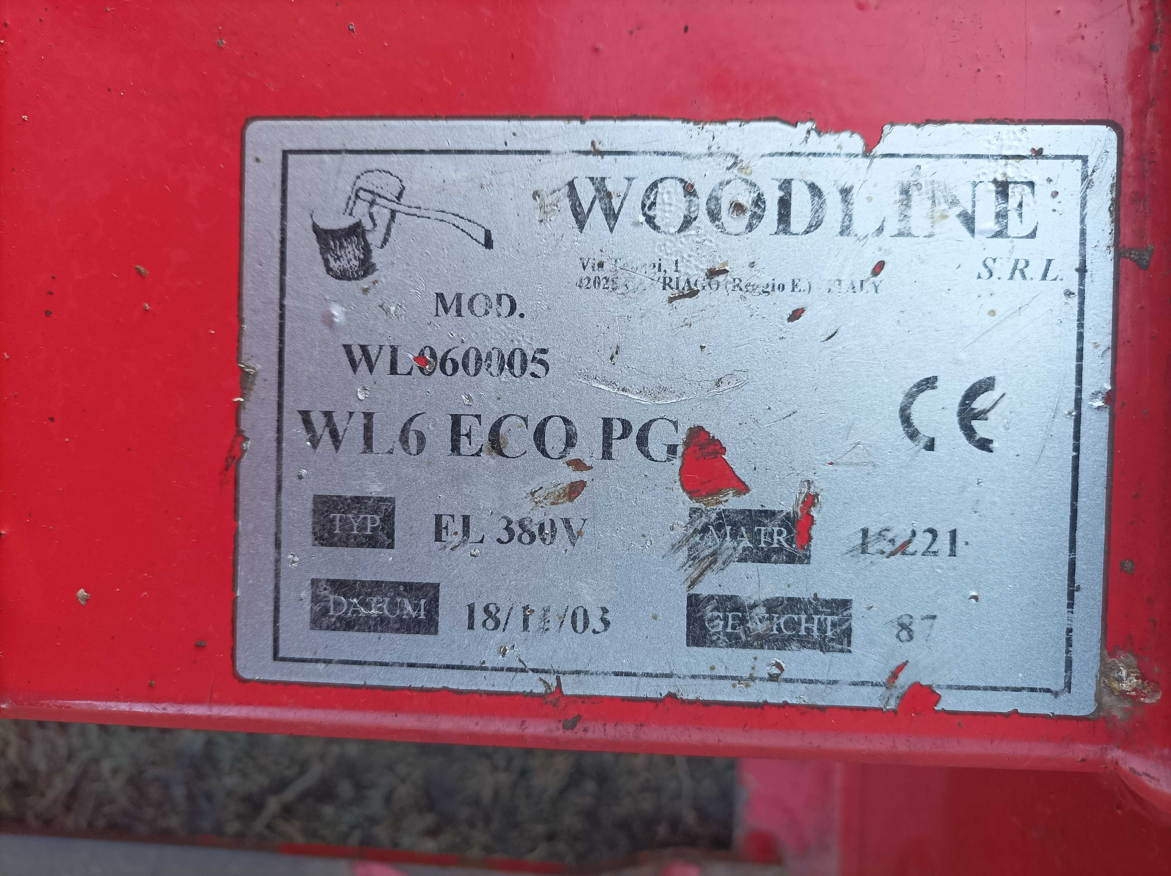 Łuparka do drewna 6ton Woodline wl 6 eco masywna