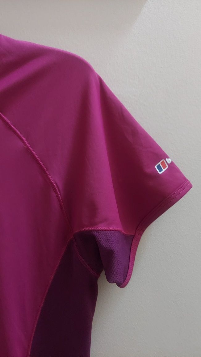 Berghaus Argentium/jony srebra t - shirt amarant technic sport r L/XL