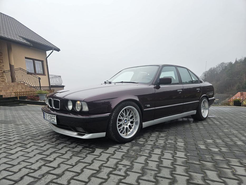 Bmw e34 540iA v8. Mtechnic sporty rolety telefon szyte tunele