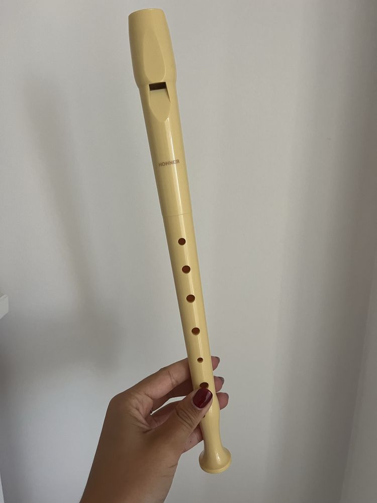 Flauta Dulce Escolar Hohner- 5° ano- como nova com estojo