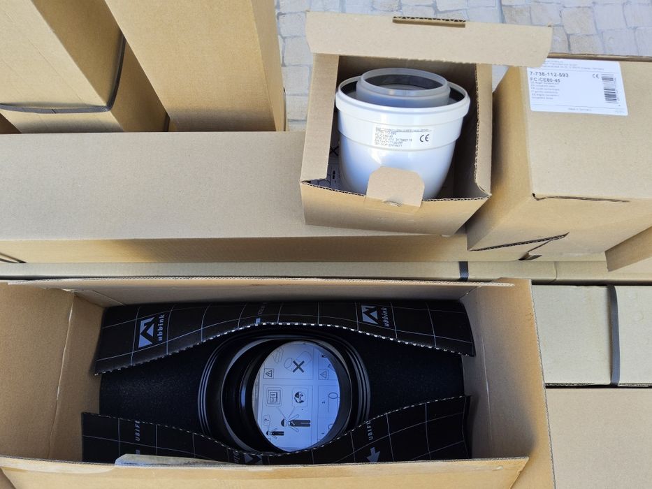 Acessórios Caldeira - Chaminé- novo a estrear.