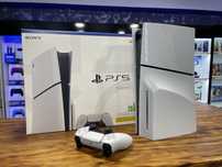 Sony Playstation 5 slim PS5 Slim Blu-ray 1 Tb, отличное состояние б/у