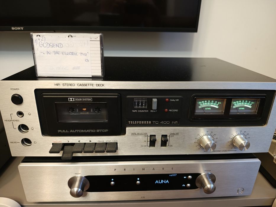 Odtwarzacz kaset magnetofon Telefunken TC400