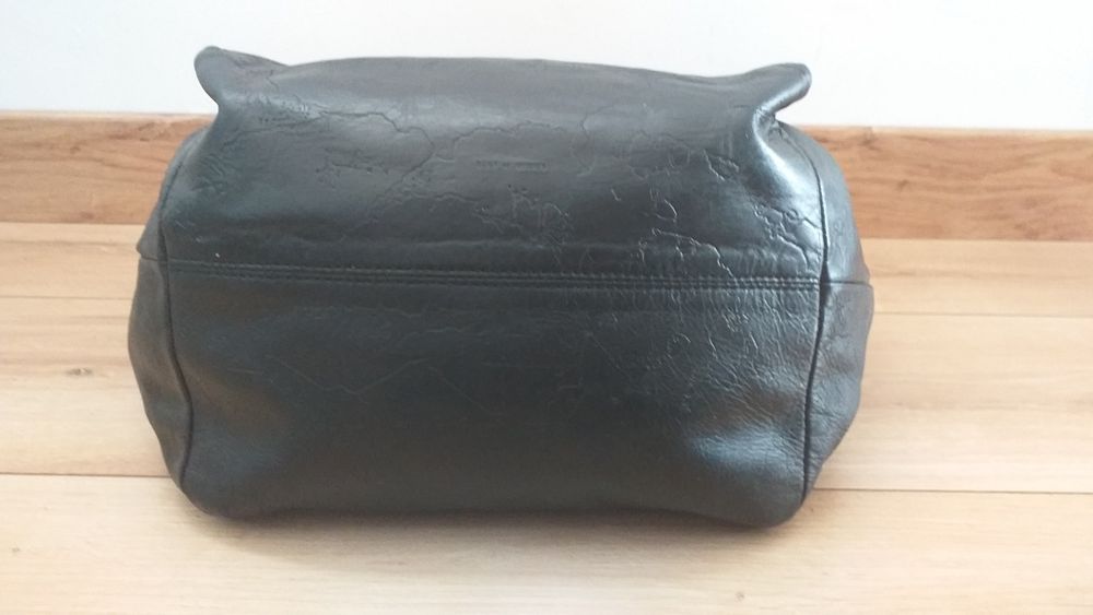 ALVIERO MARTINI oryginalna skóra naturalna torebka shopper worek A4