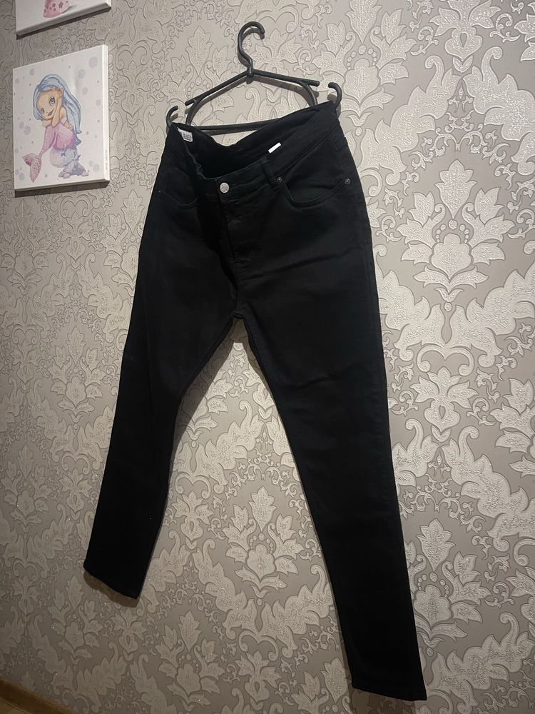Штани чоловічі Zara 48 розмір чорні