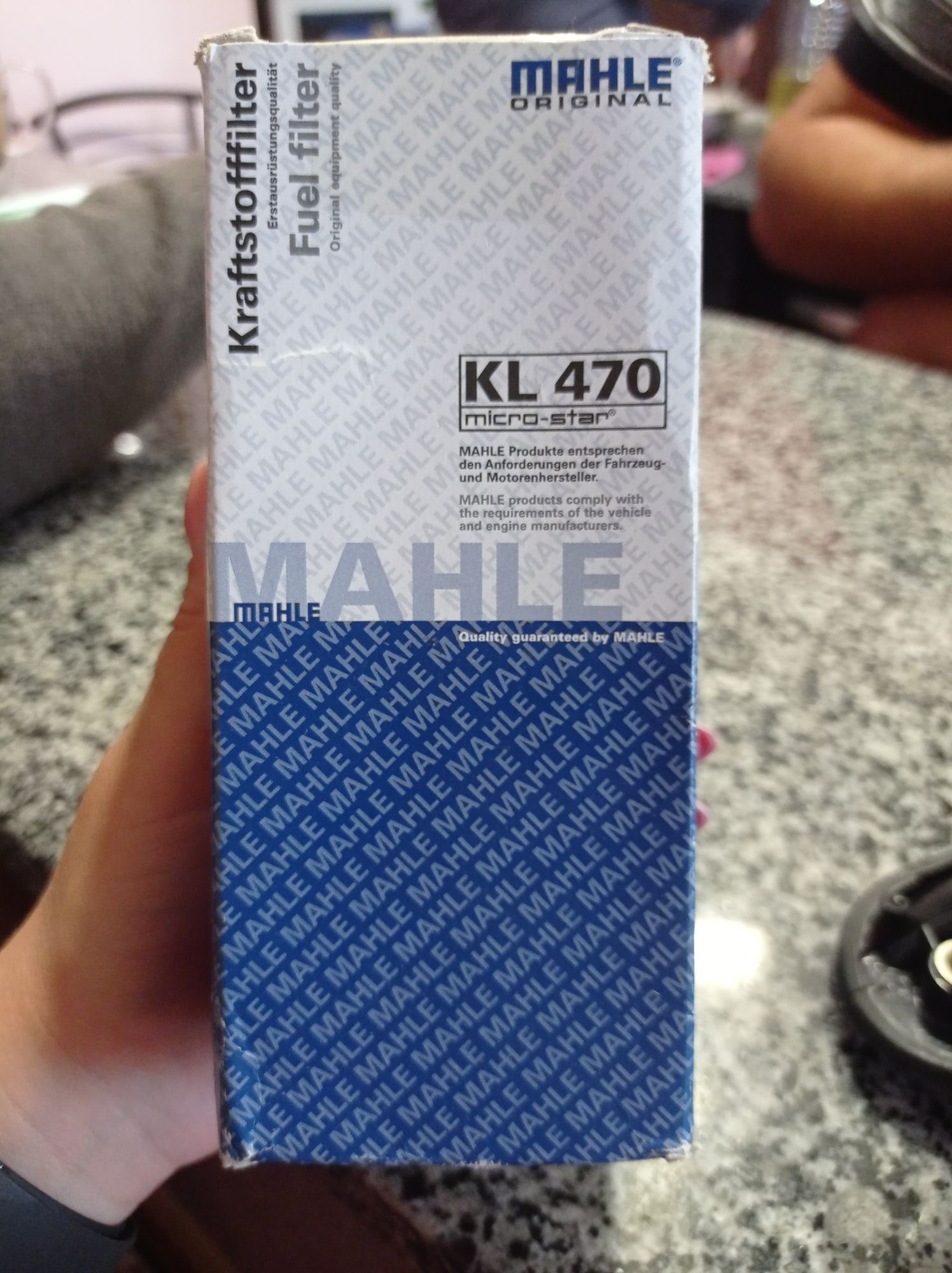 Паливний фільтр/топливный фильтр Mahle KL 470