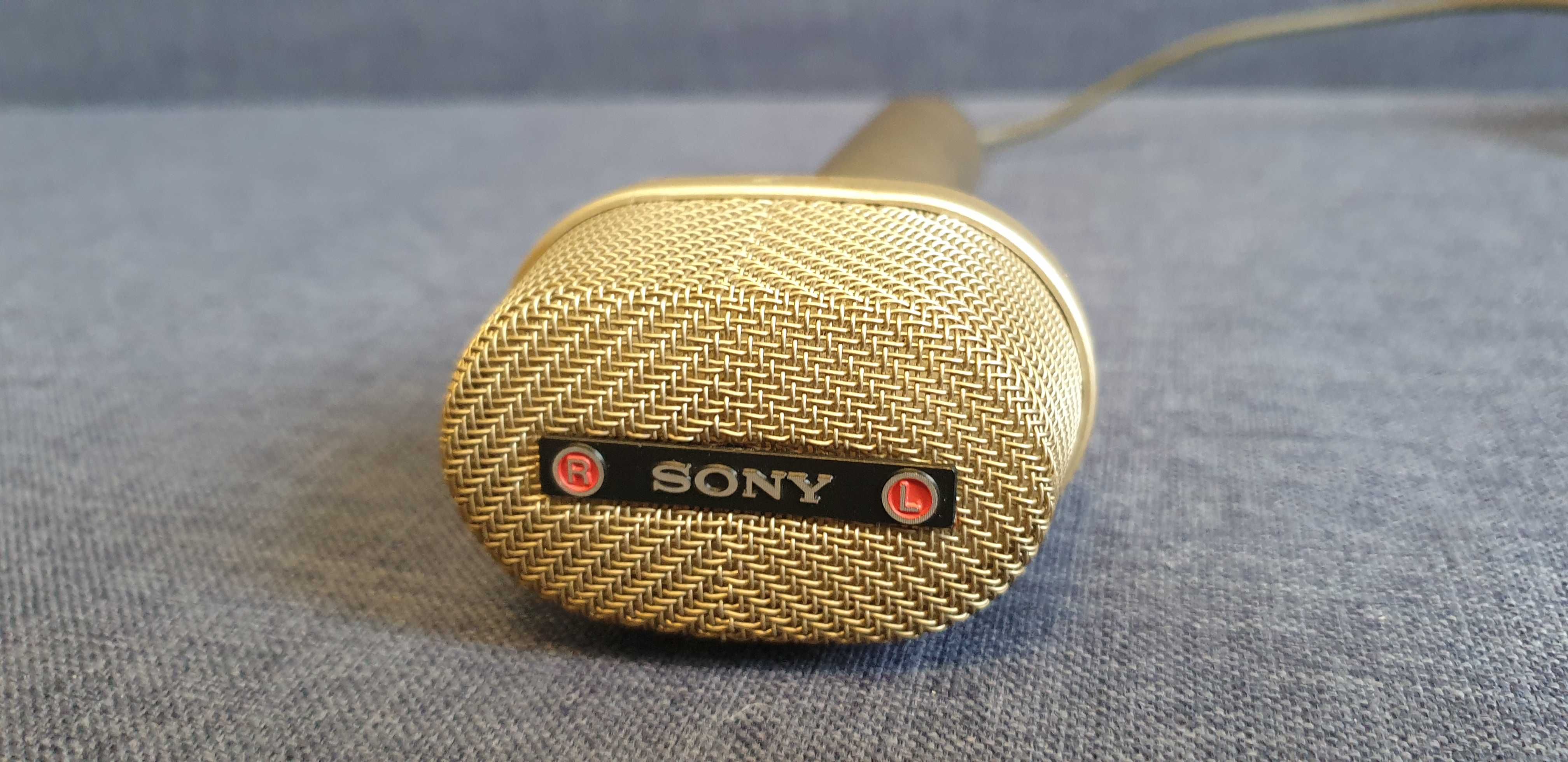 Sony ECM-99, mikrofon stereofoniczny, wtyk 2x 3 Din