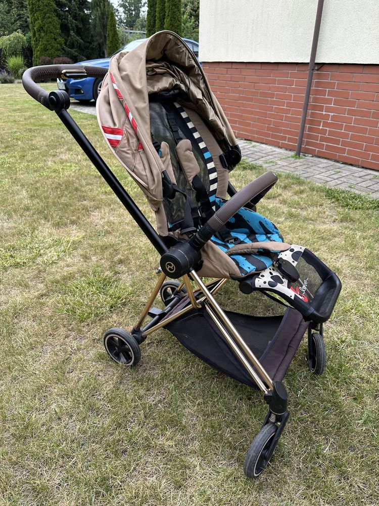 Cybex mios karolina kurkova złoty wózek dzieciecy