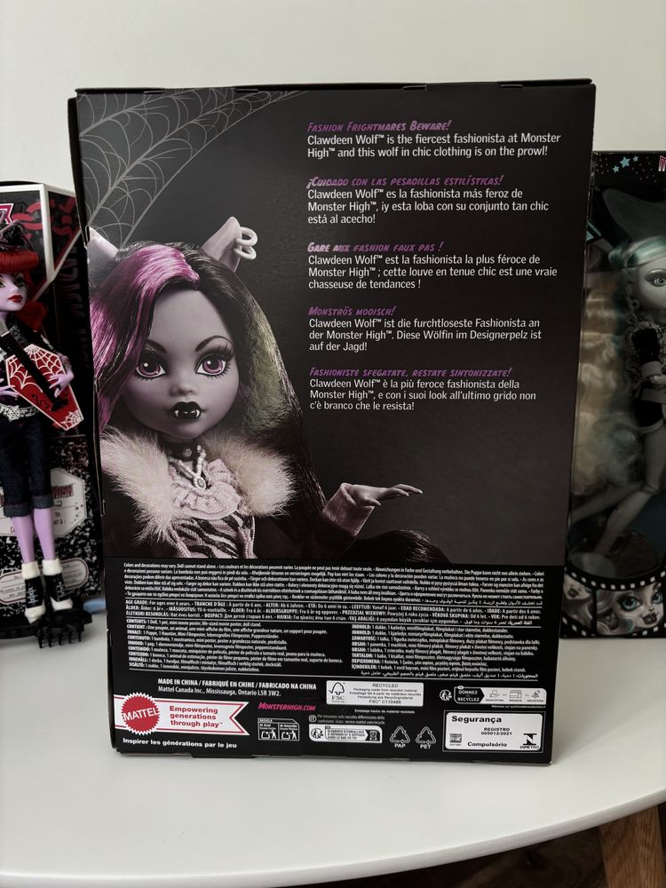 Monster high Clawdeen Reel Drama