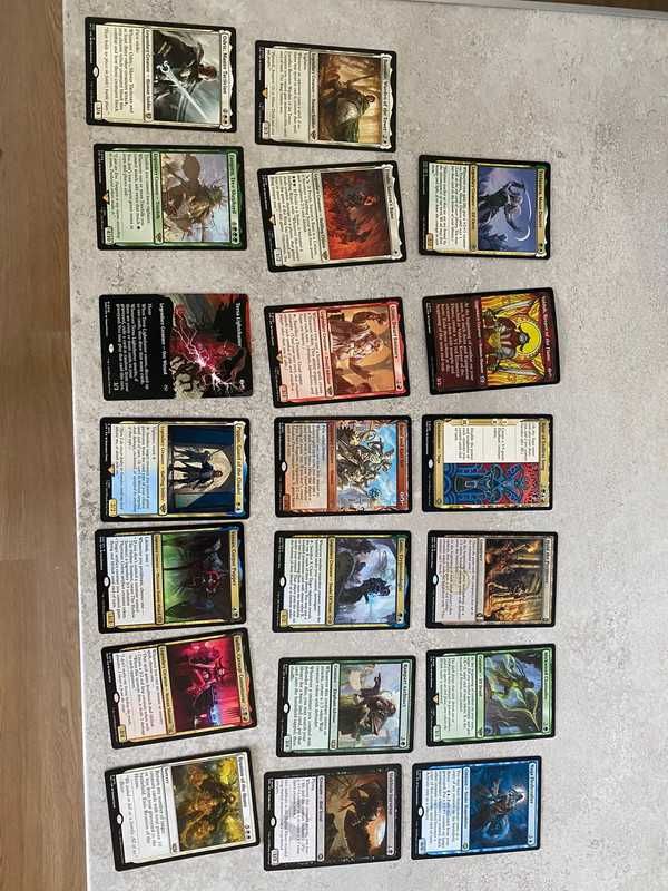 Cartas Magic: The Gathering – Várias edições de 1994 a 2025