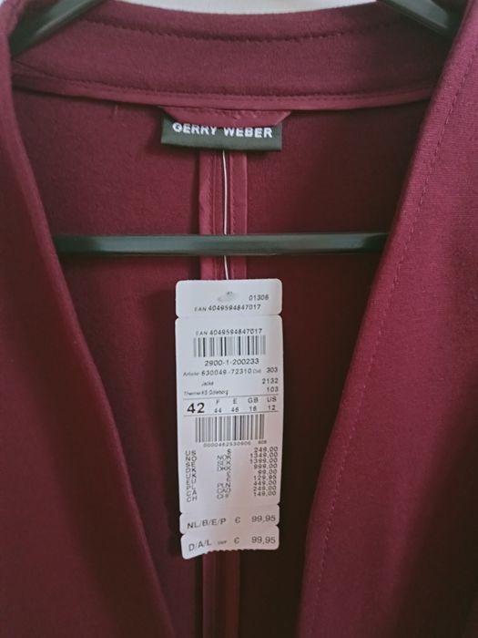 Gerry Weber bolerko 42