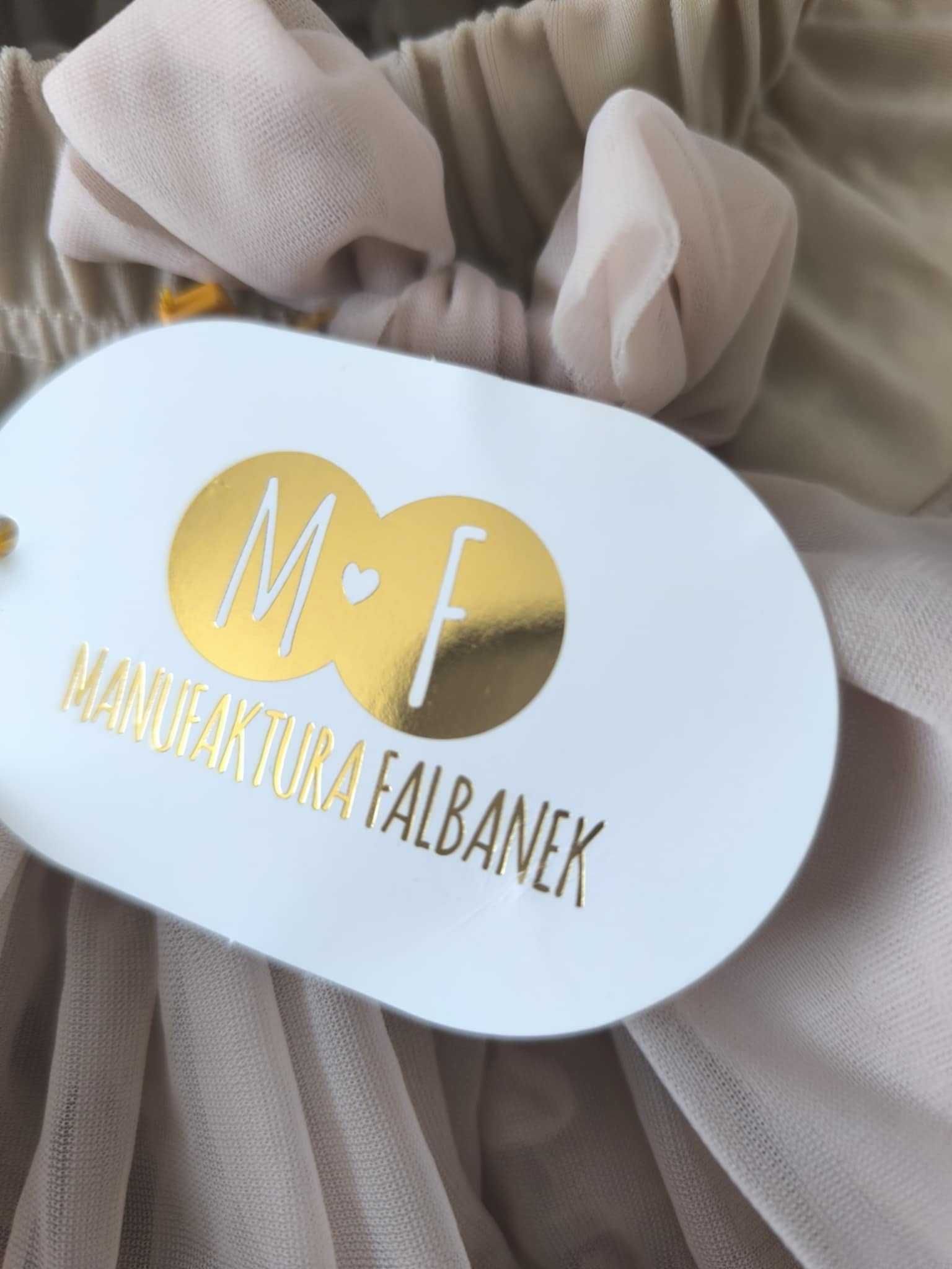 Nowa spódnica z falbankami dla małej dziewczynki