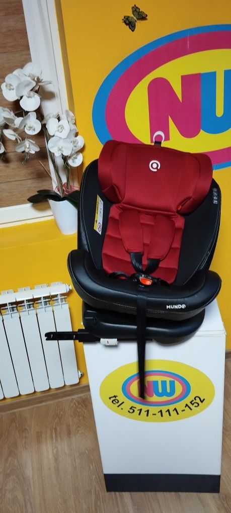 Obrotowy fotelik ISOFIX do 36 kg sklep dziecięcy NW