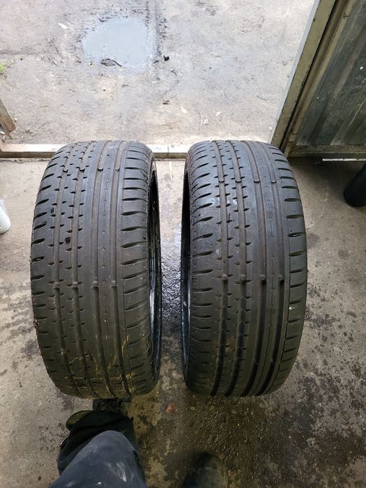 Dwie opony continental sportContact2 215/45 17
