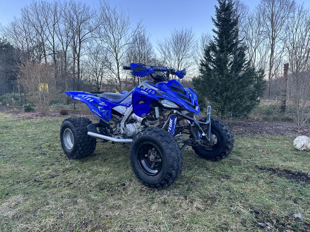 Quad yamaha raptor 700 wtrysk zamiana