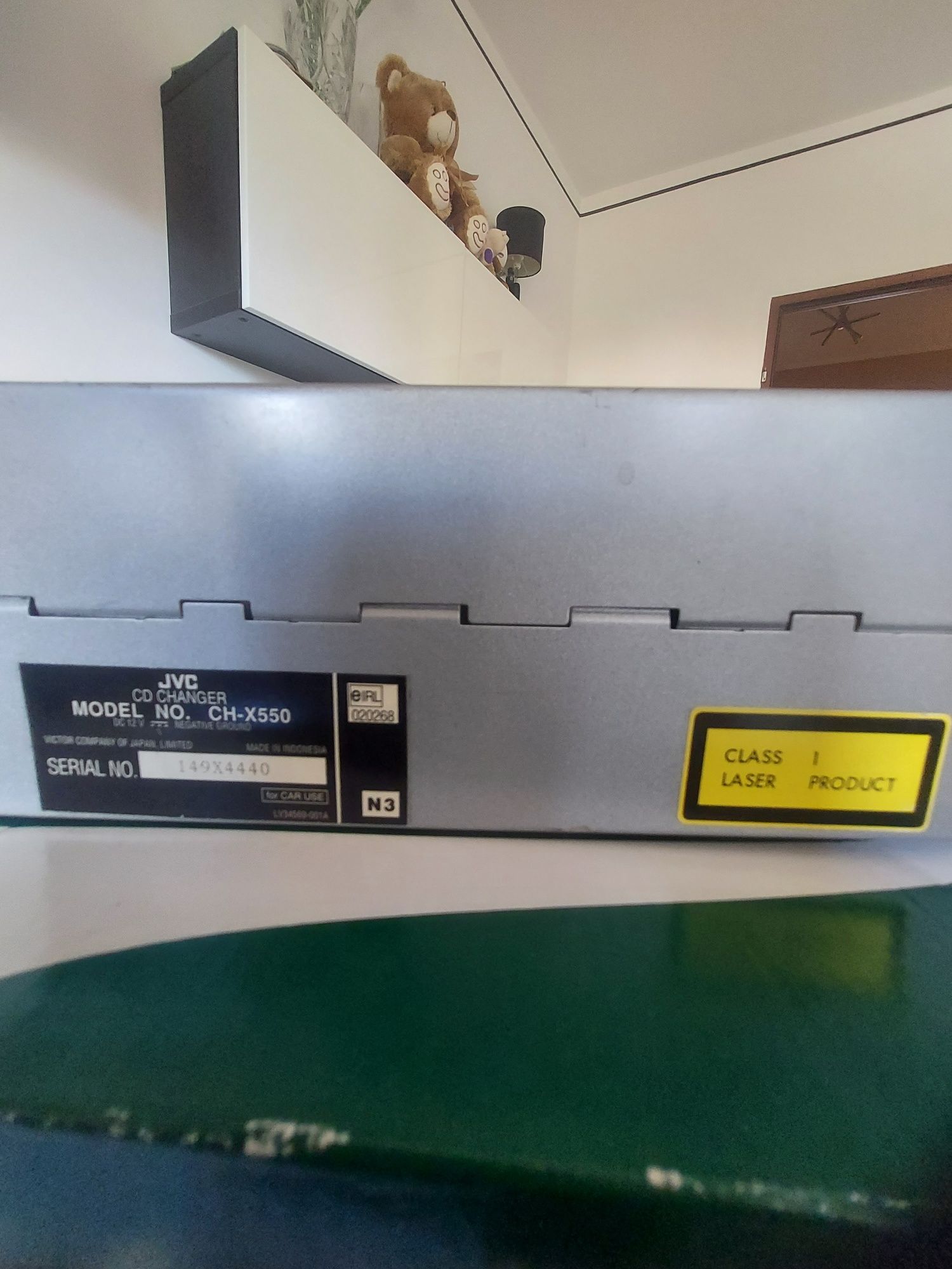 Radio odtwarzacz JVC dla konesera