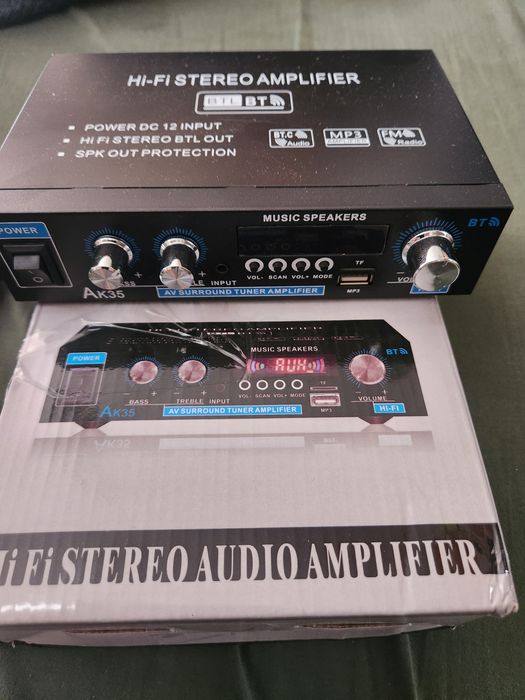 Amplificador HIFI com Bluetooth