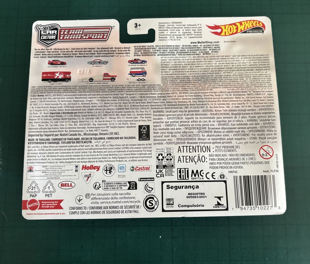 Hot Wheels Team Transport Alfa Romeo