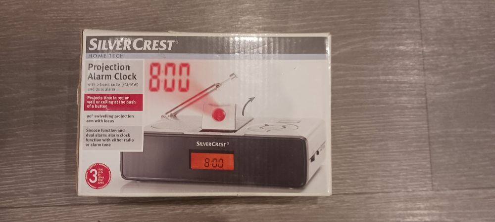 Radiobudzik z projektorem silverCrest