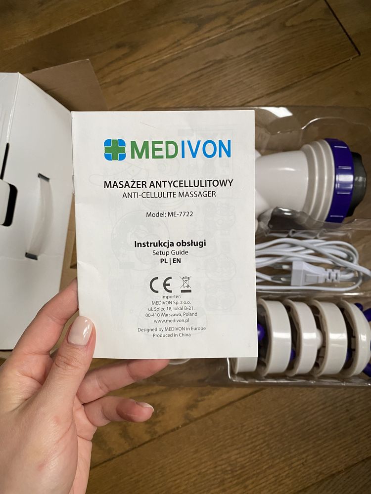 Medivon ME 7722 masażer antycellulitowy